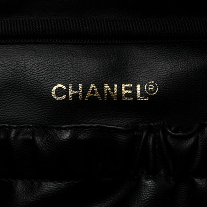 Chanel Caviar Vanity Cosmetic Case Black 6 of 8