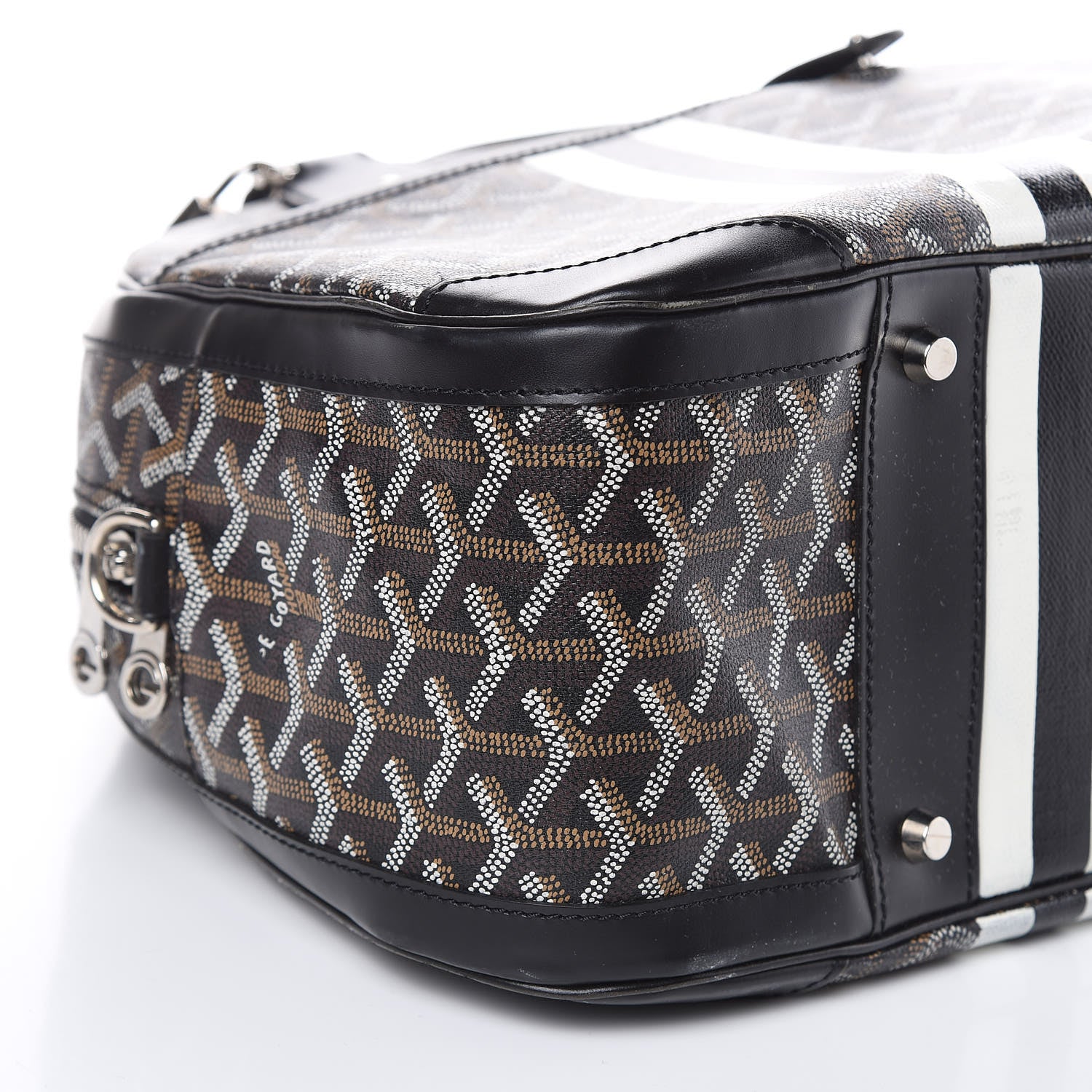 Goyard Goyardine Saint Jeanne GM Bowler Black 9 of 21