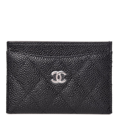 Chanel Caviar Quilted Card Holder Black 1 of 9
