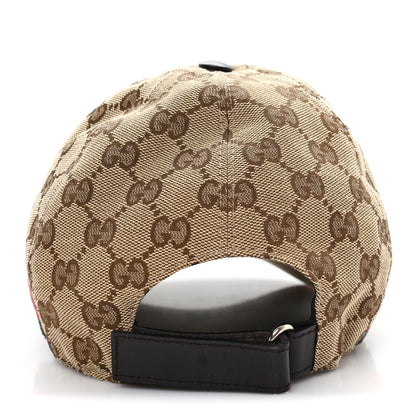Gucci Monogram Web Baseball Hat L Beige Cocoa 5 of 9