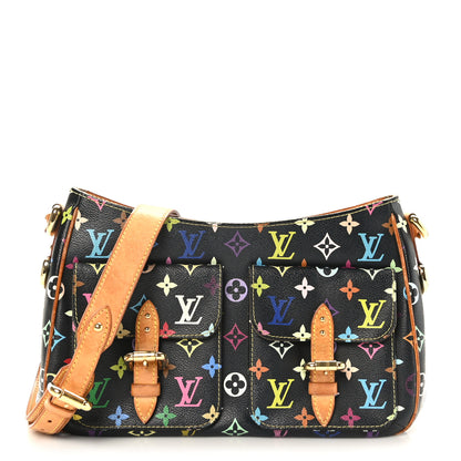 Louis Vuitton Monogram Multicolor Lodge GM Black 1 of 9