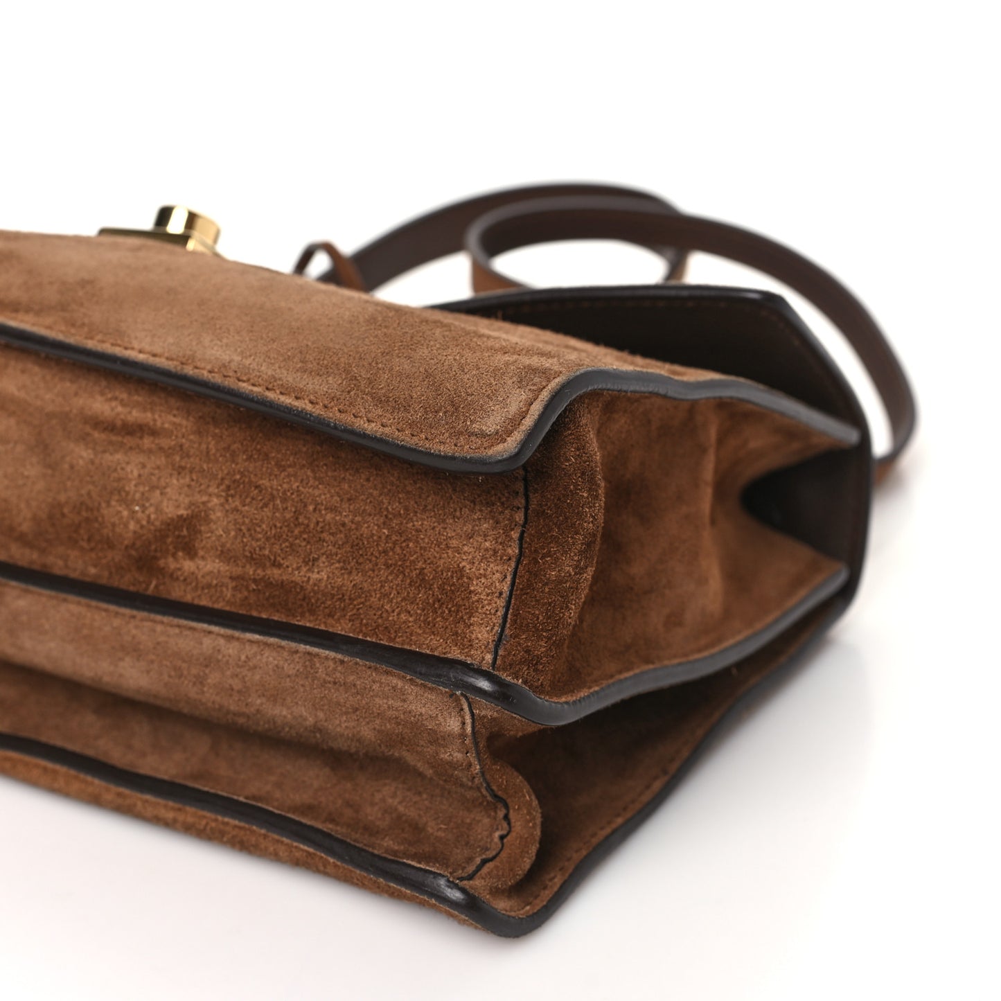 Camoscio Medium Soft Sound Shoulder Bag Cacao