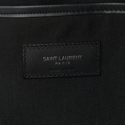 Saint Laurent Canvas City Backpack Black 6 of 8