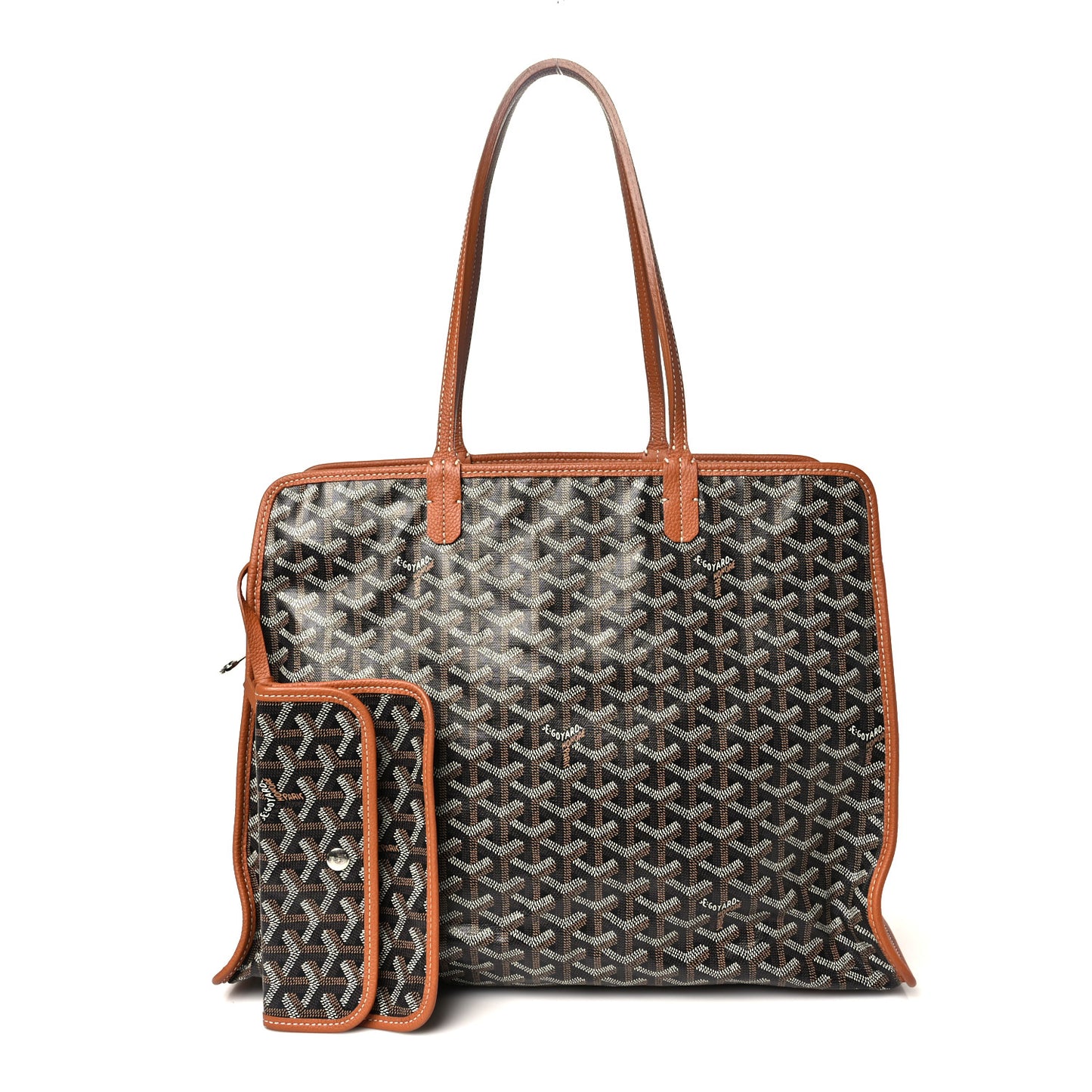 Goyardine Sac Hardy Pet Carrier PM Black Gold