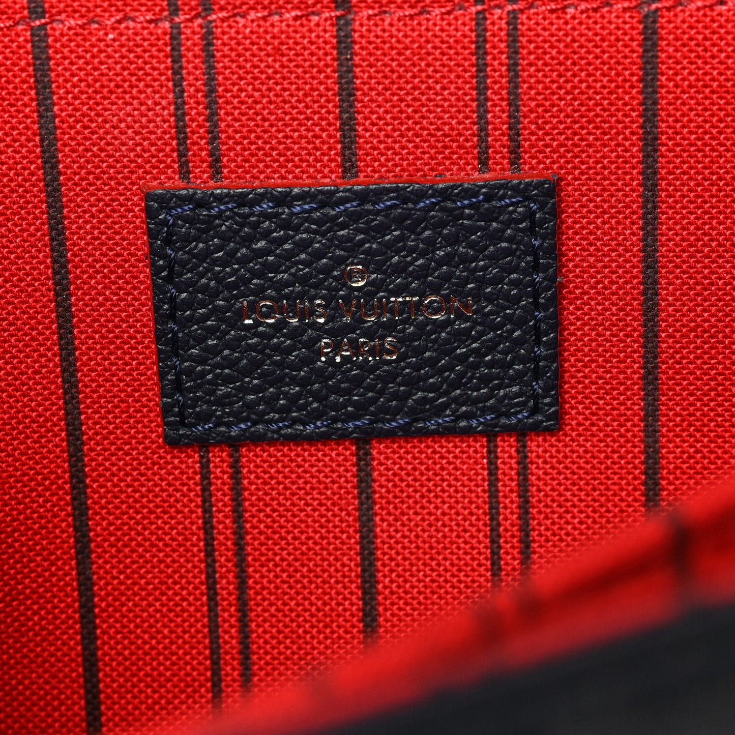 Empreinte Pochette Metis Marine Rouge