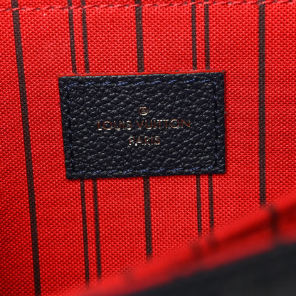 Louis Vuitton Empreinte Pochette Metis Marine Rouge 6 of 8