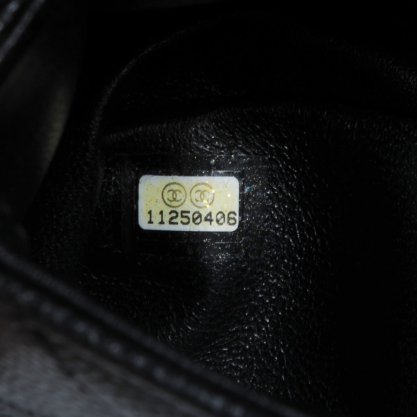 Caviar Jumbo Single Flap Black
