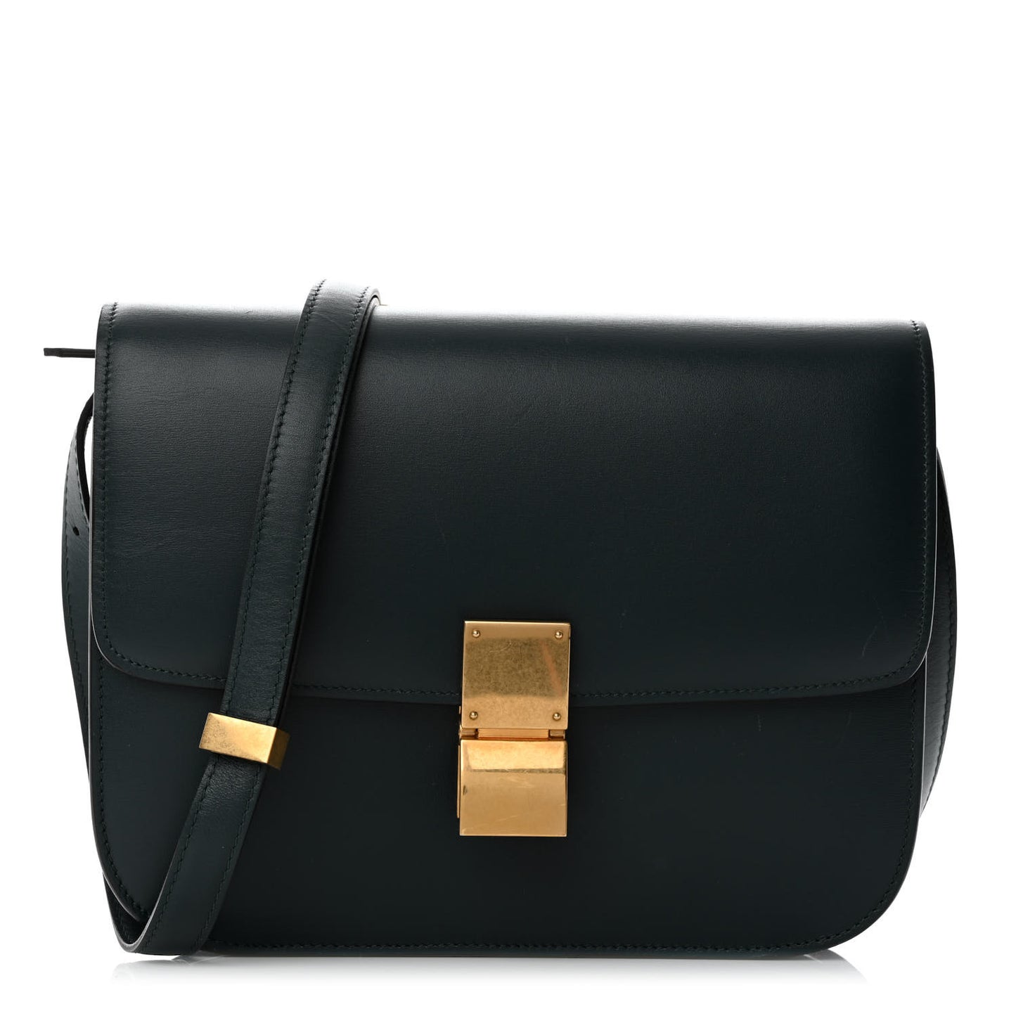 Box Calfskin Medium Classic Box Flap Bag Amazone