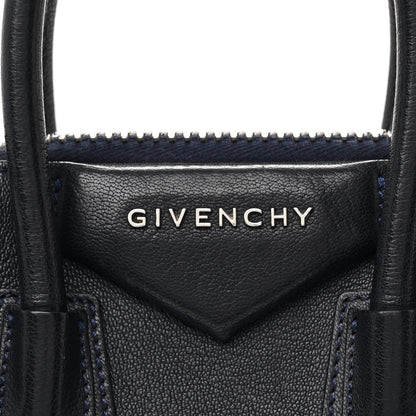 Givenchy Sugar Goatskin Mini Antigona Navy 8 of 12