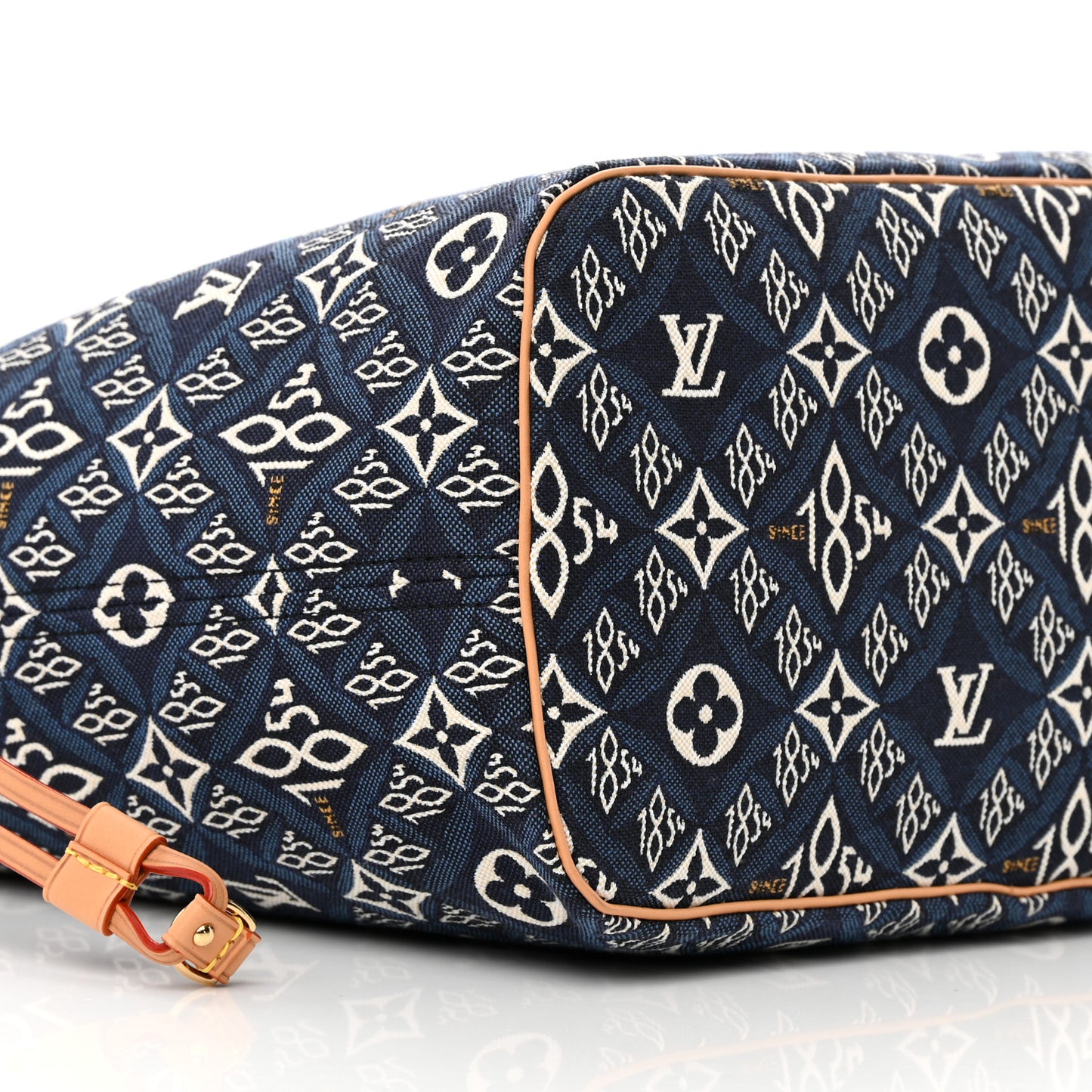 Jacquard Since 1854 Neverfull MM Blue