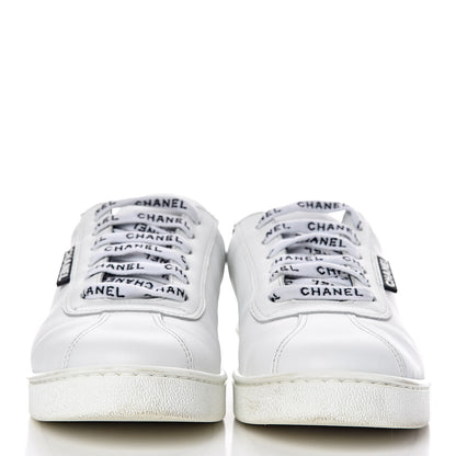 Chanel Calfskin CC Womens Sneakers 39 Black 2 of 12