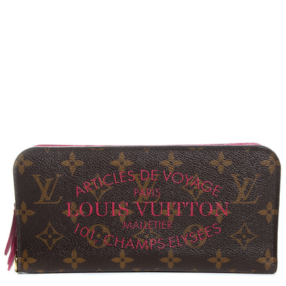 Louis Vuitton Monogram Articles de Voyage Ikat Insolite Wallet Rose Indien 1 of 8
