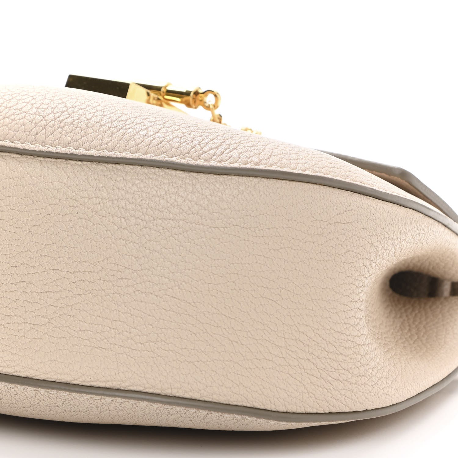 Chloe Grained Lambskin Drew Shoulder Bag Abstract White 10 of 10