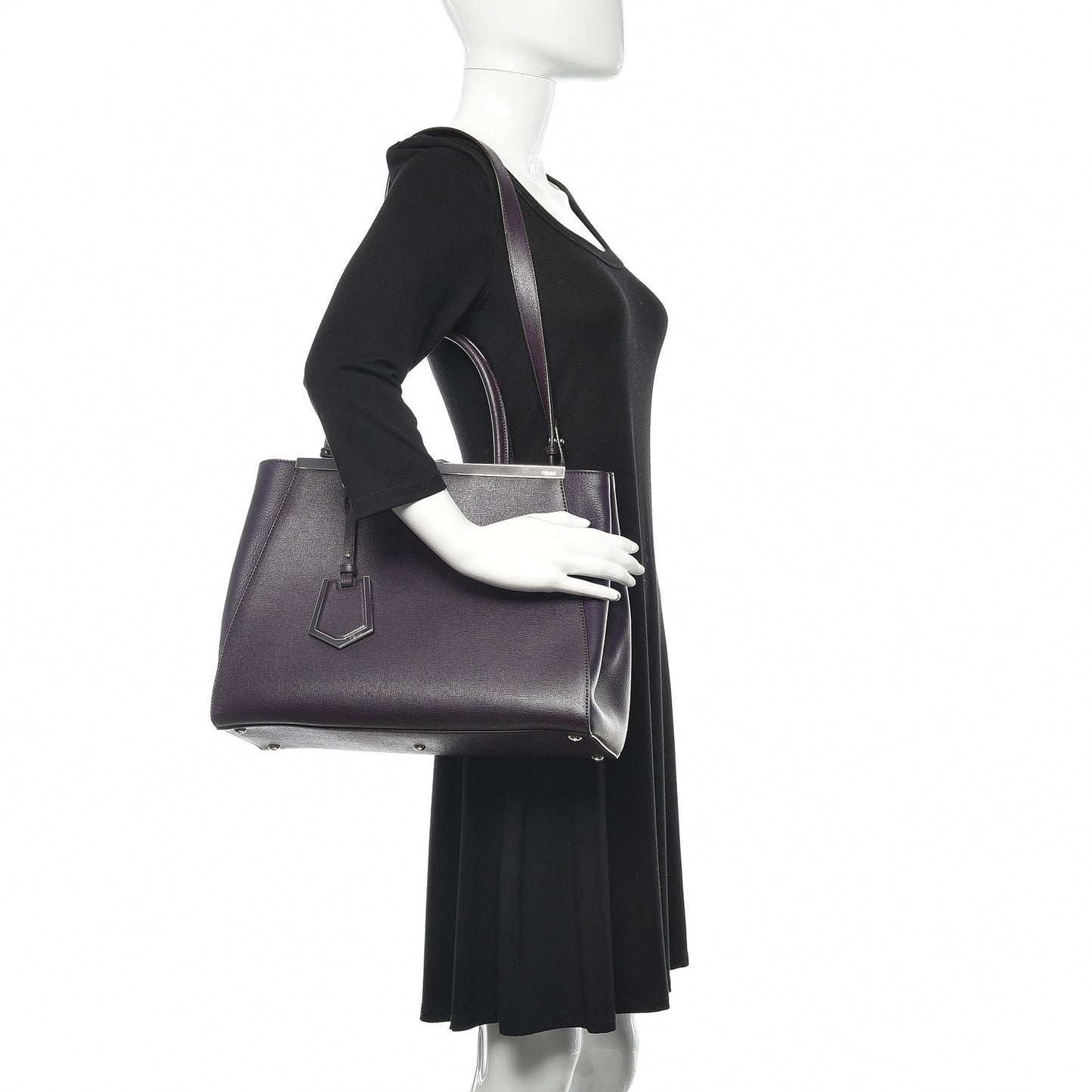 Vitello Elite Regular 2Jours Tote Ametista