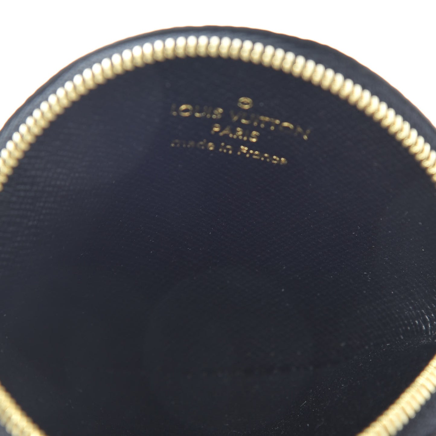 Monogram Giant Crafty Round Coin Purse Creme Rouge