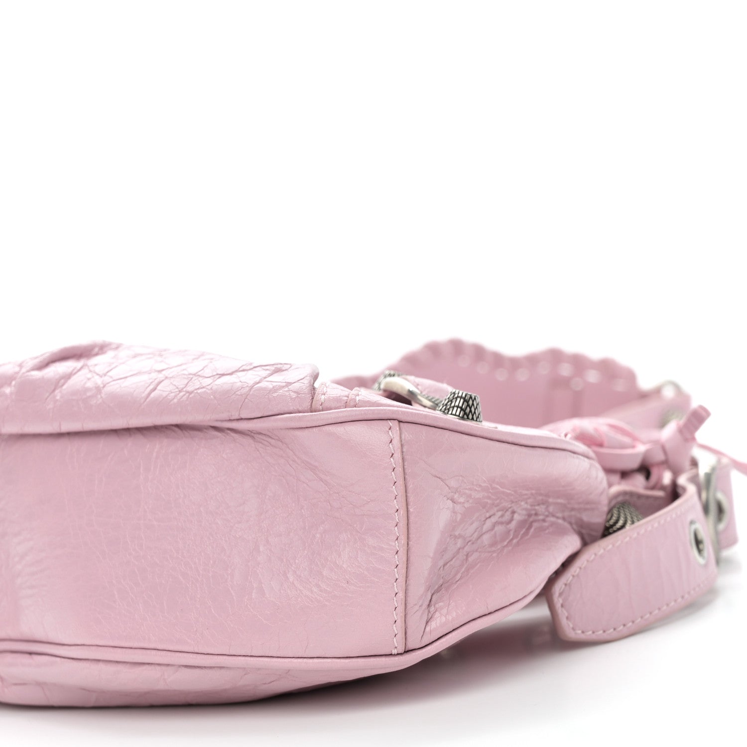 Balenciaga Agneau Arena Le Cagole Shoulder Bag XS Candy Pink 11 of 11