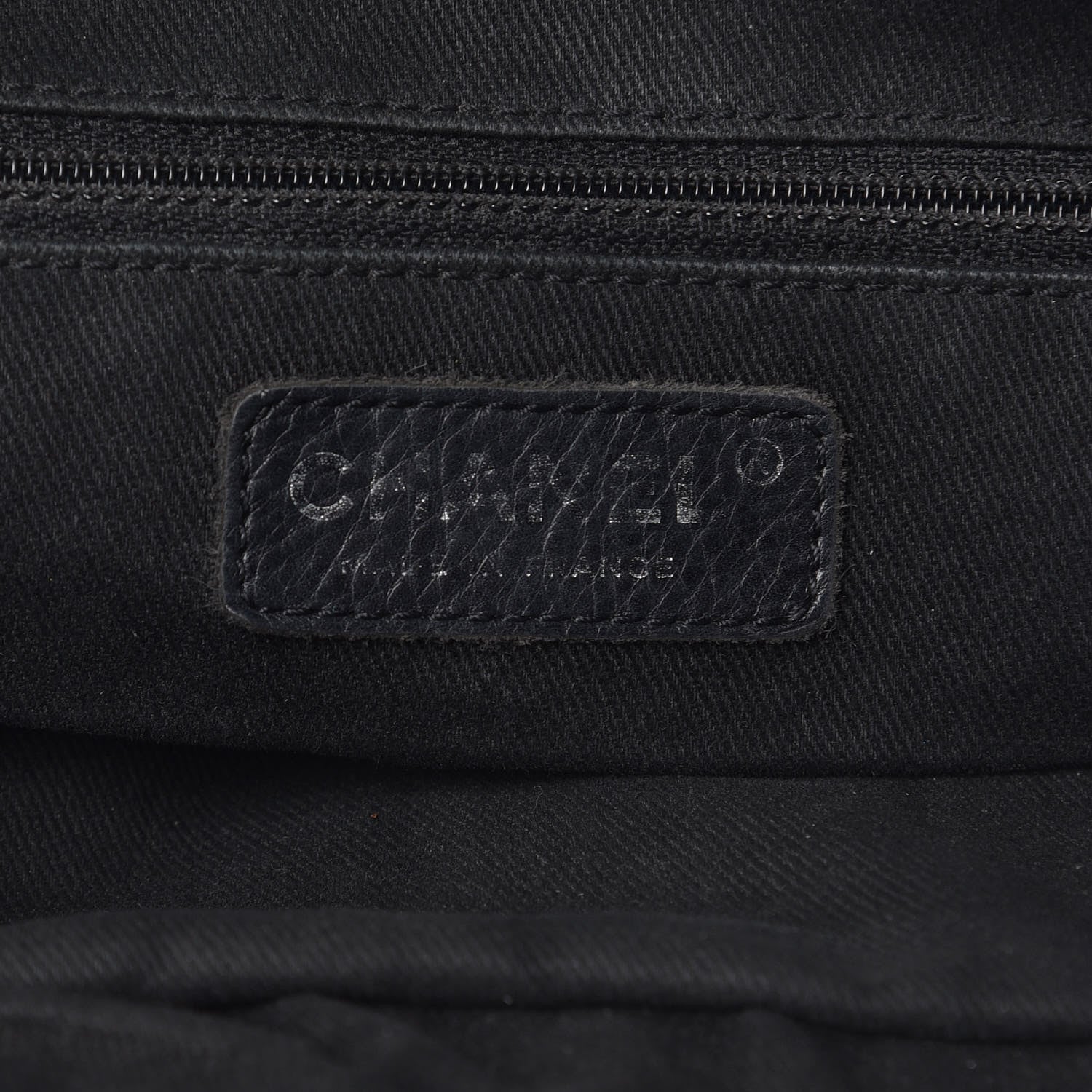 Chanel Calfskin Large Diamond Stitch Tote Black 7 of 16
