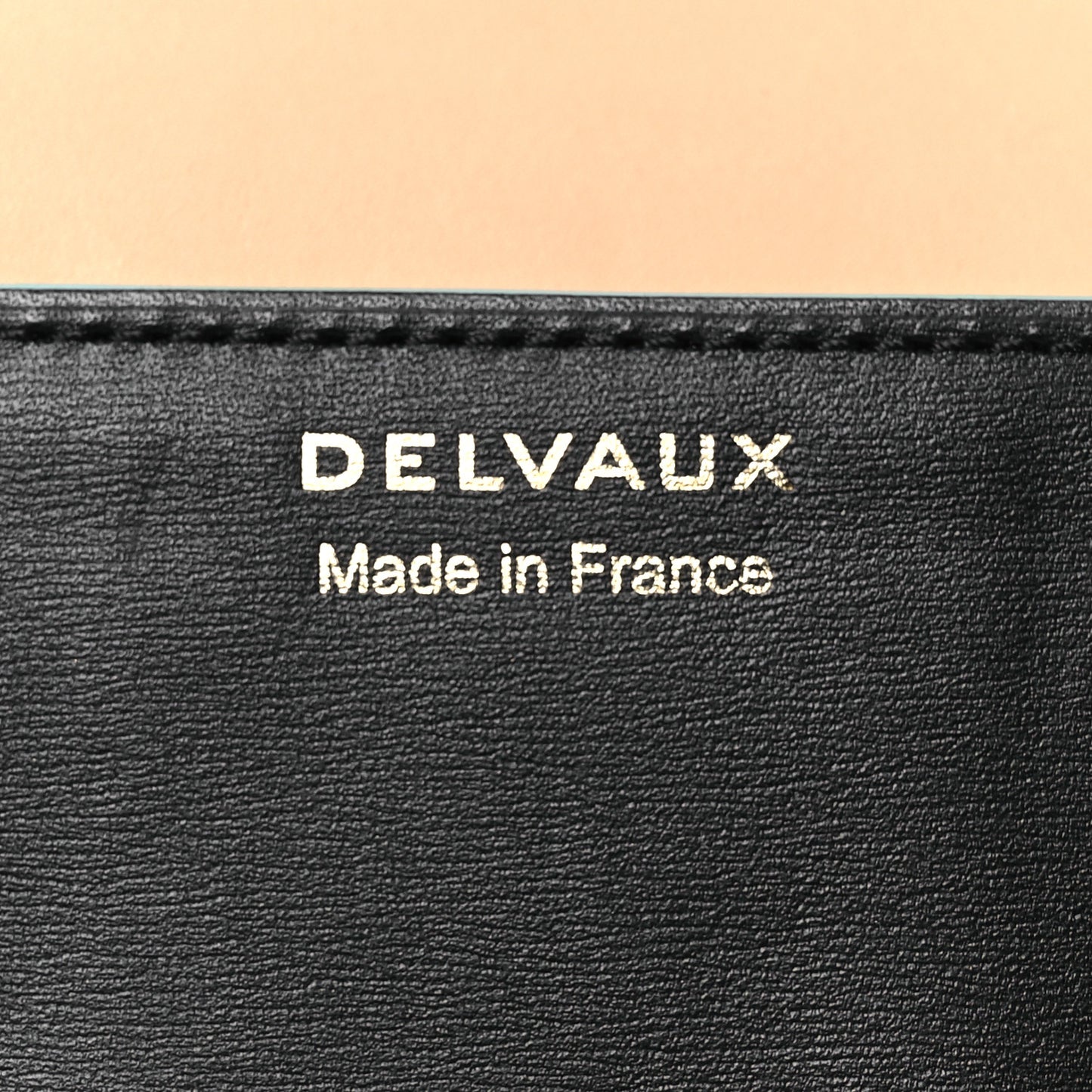 Box Calfskin Perforated Paisley Presse Clutch Black