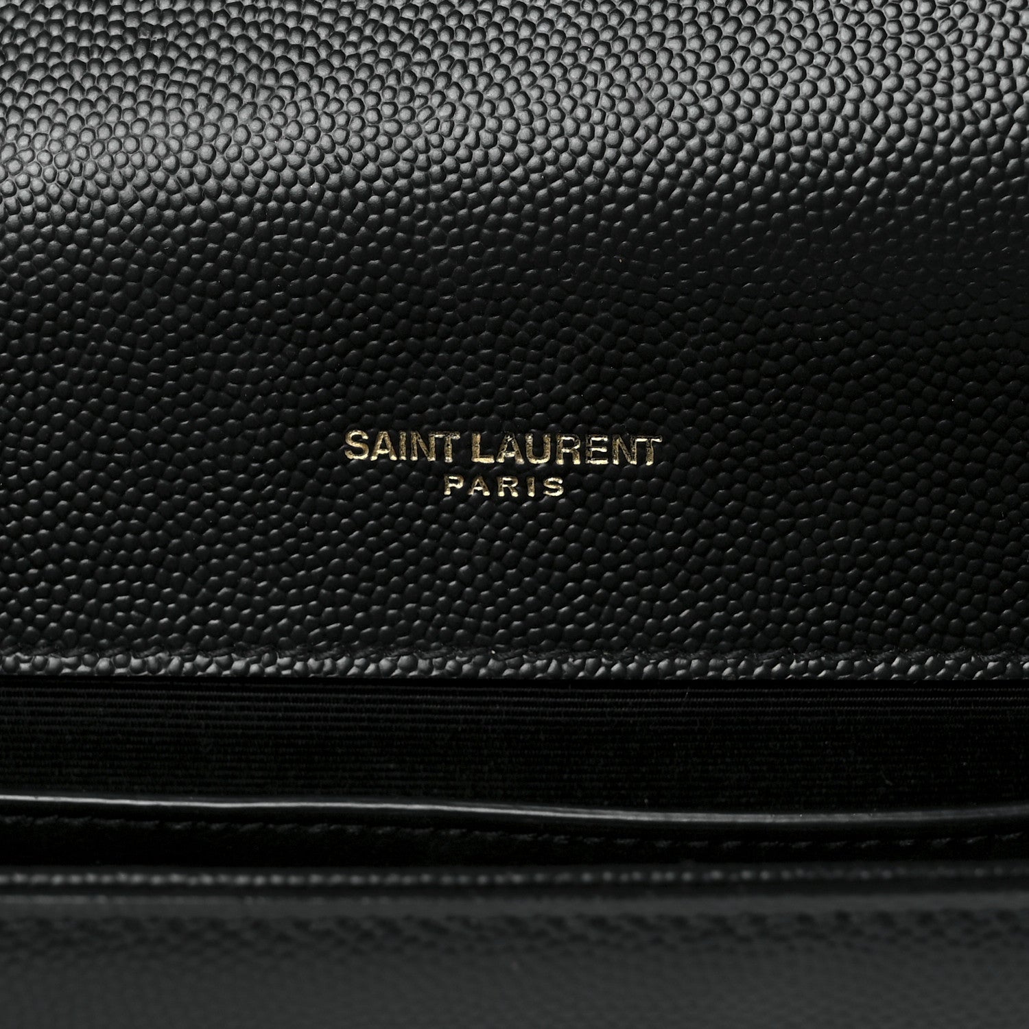 Saint Laurent Grain De Poudre Small Monogram Kate Satchel Black 6 of 12