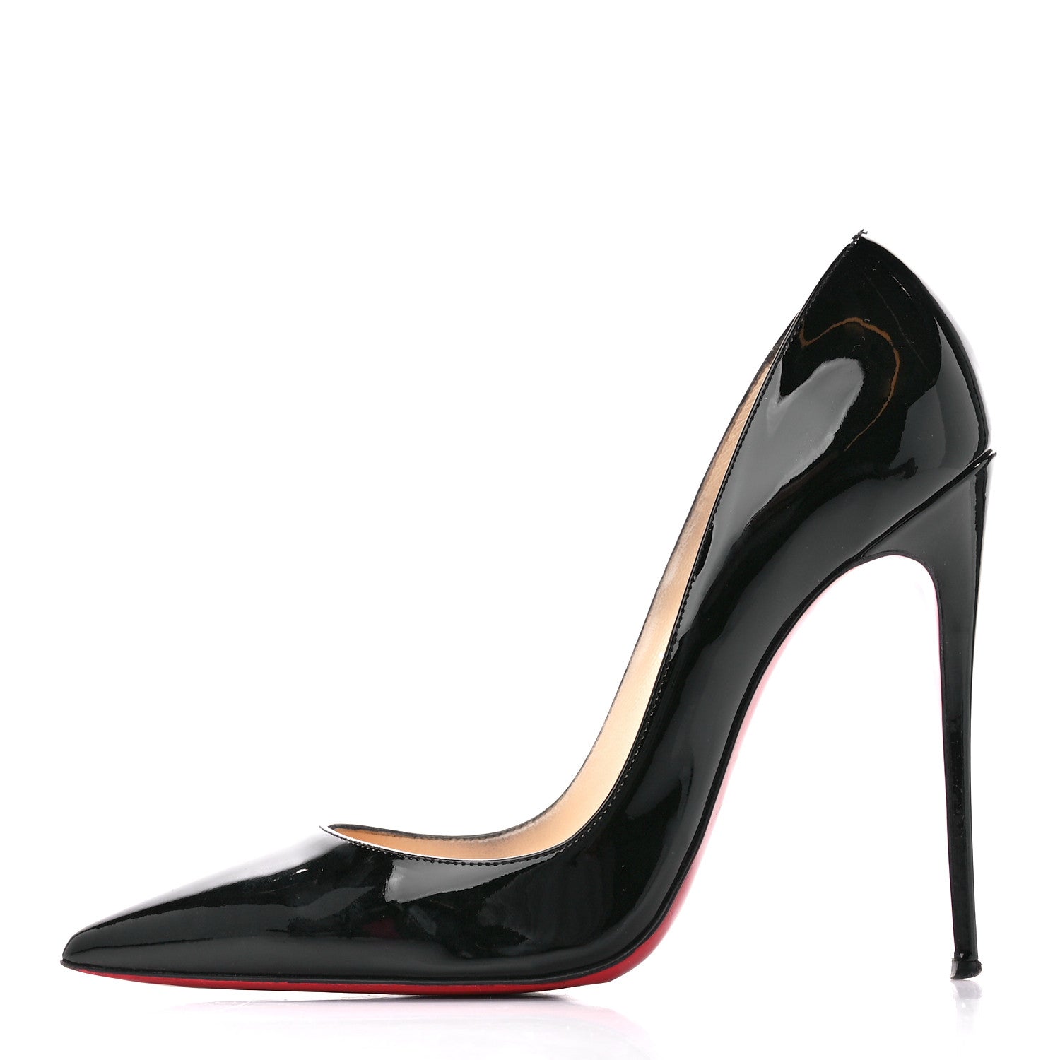Christian Louboutin Patent So Kate 120 Pumps 38.5 Black 1 of 8
