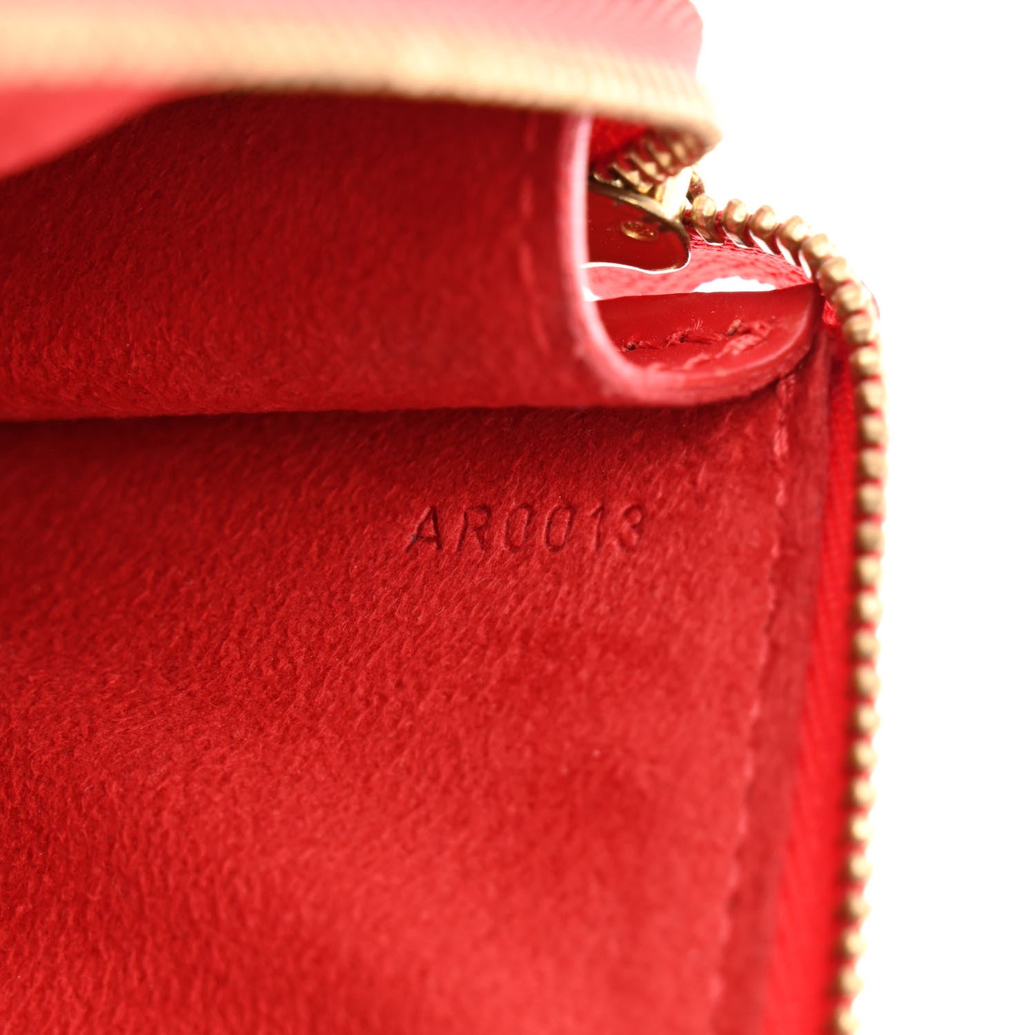 Louis Vuitton Epi Pochette Accessories 24 Castillan Red 7 of 10