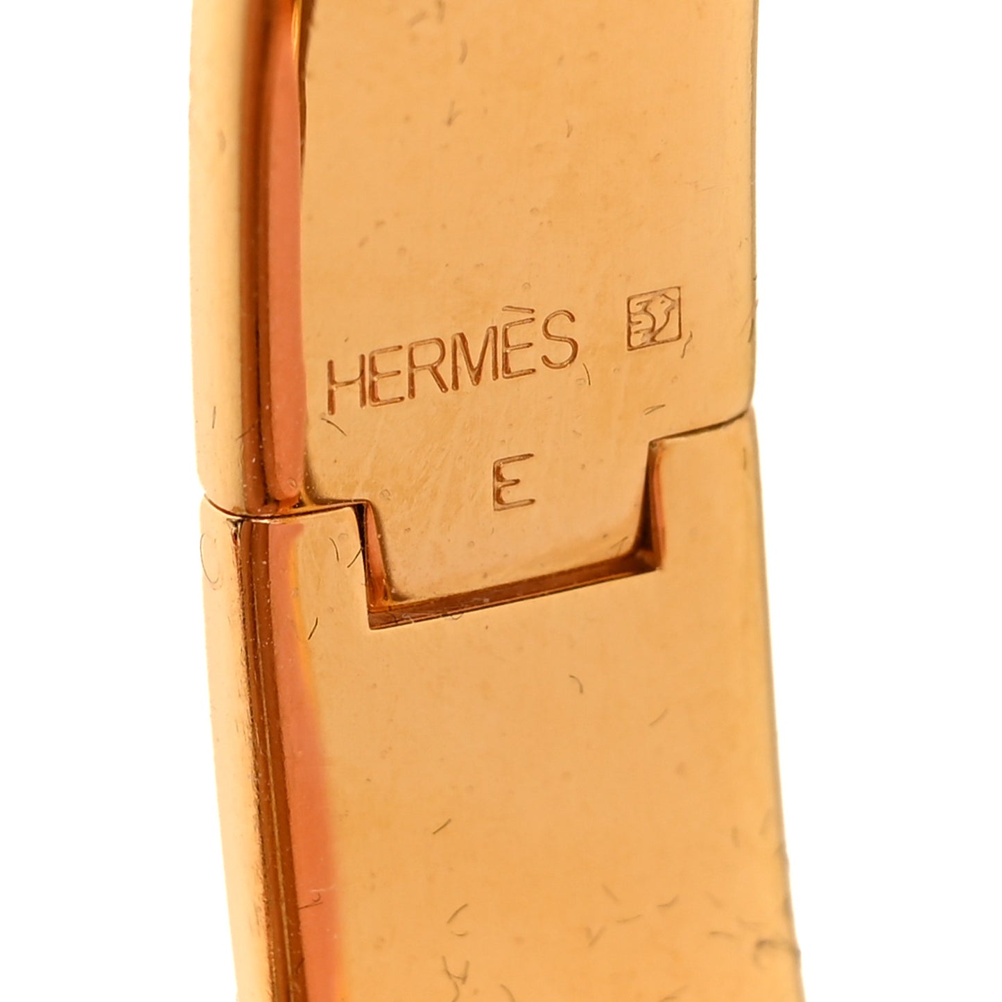 Enamel Narrow Clic Clac H Bracelet GM Black