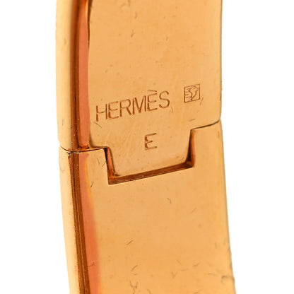 Hermes Enamel Narrow Clic Clac H Bracelet GM Black 5 of 5