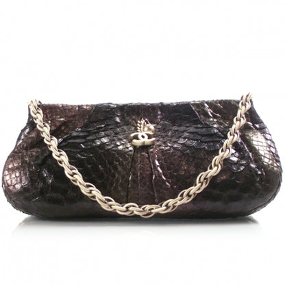 Chanel Python CC Charm Shoulder Bag 1 of 9