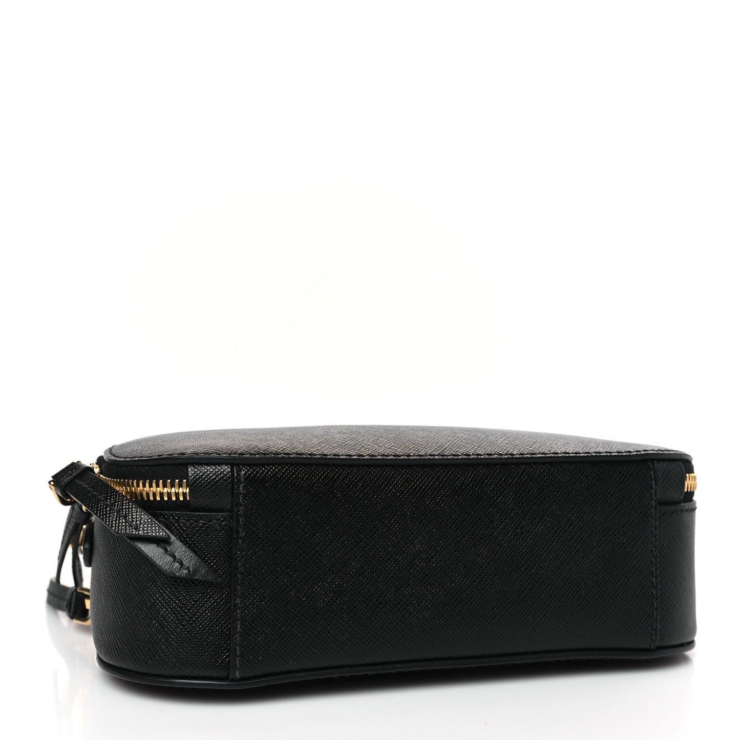 Saffiano Lux Odette Crossbody Black