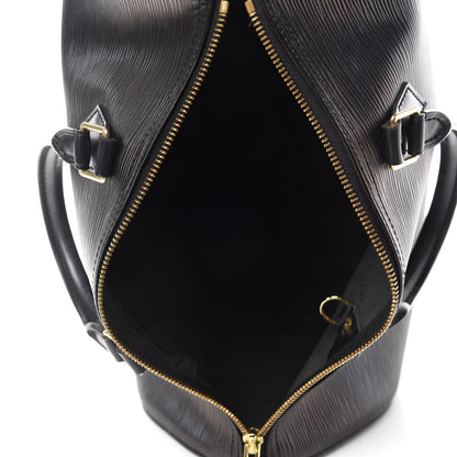 Louis Vuitton Epi Speedy 30 Black 5 of 10