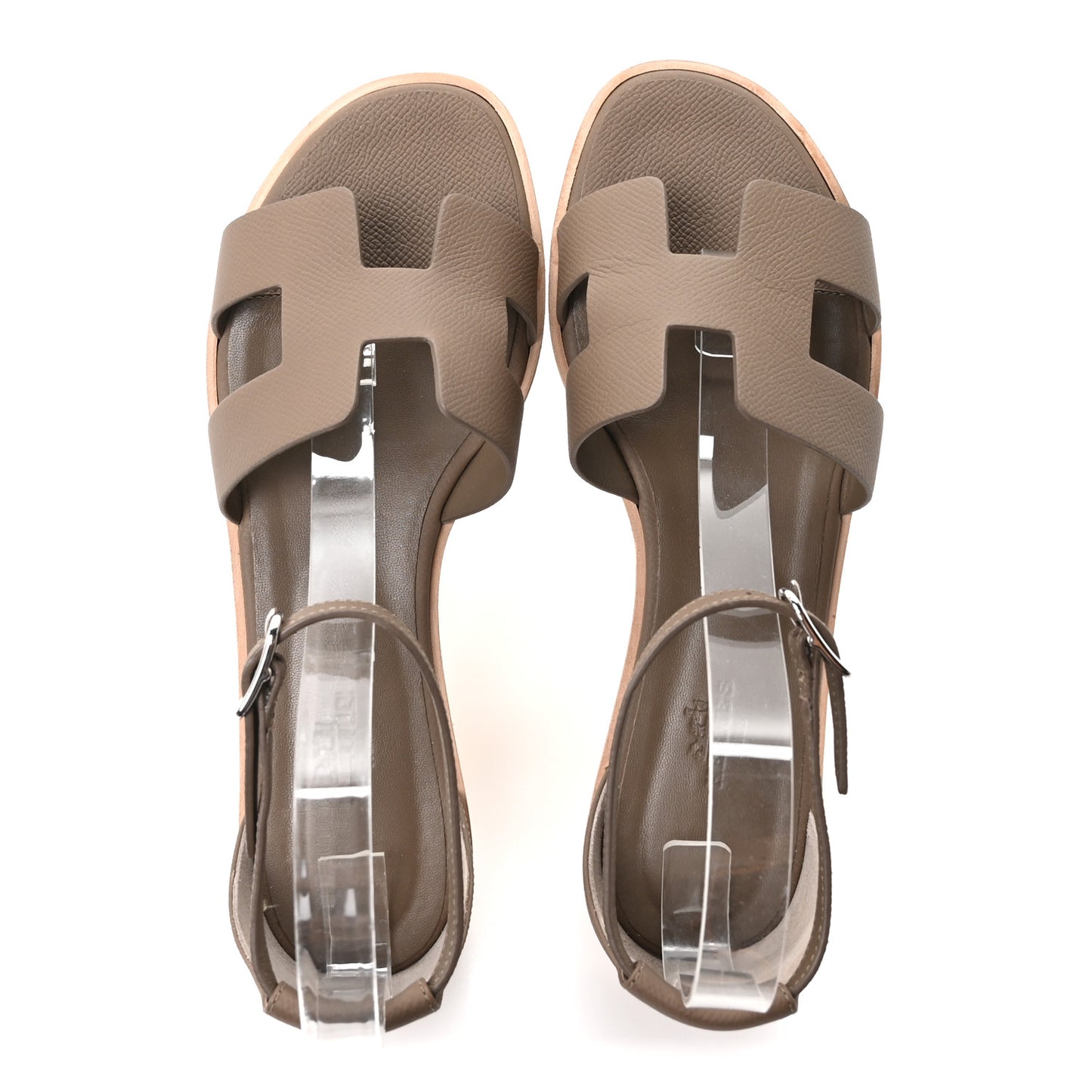 Epsom Santorini Sandals 39 Etoupe