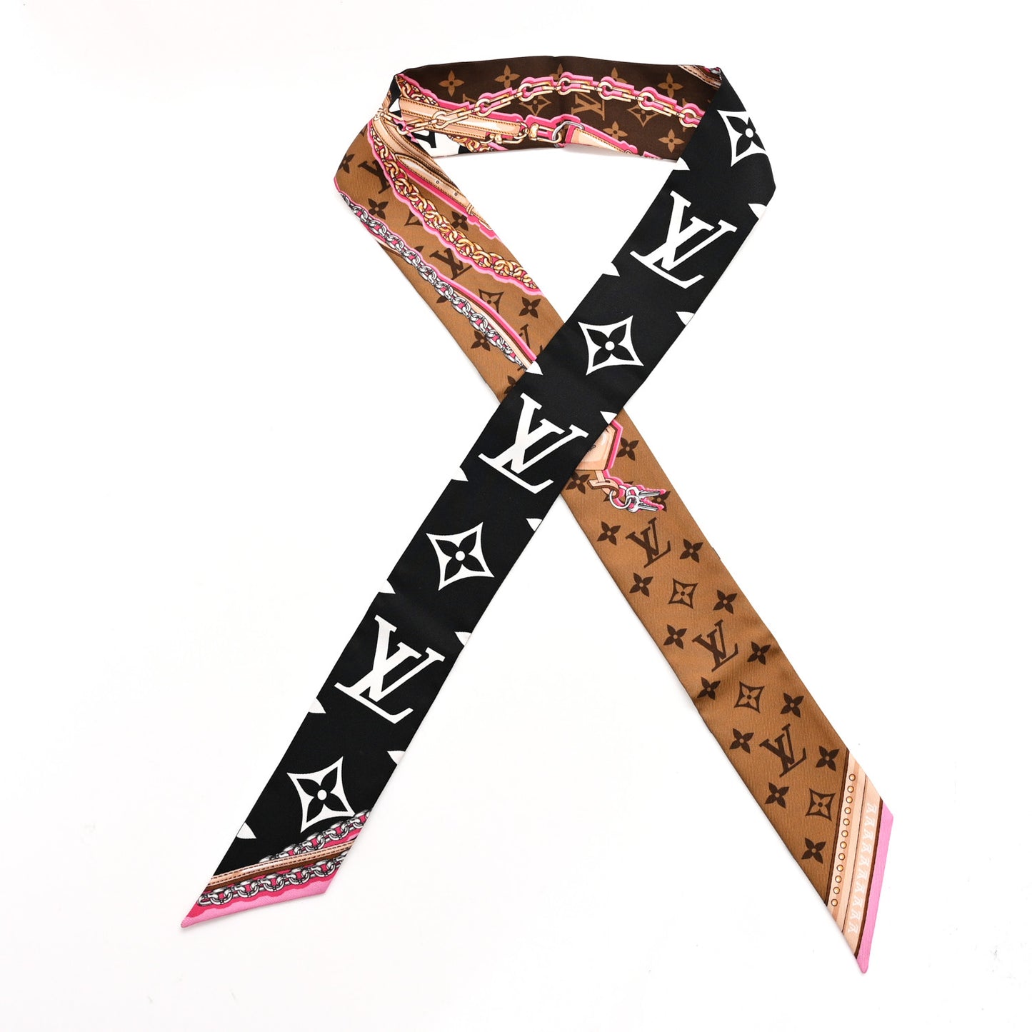 Silk Ultimate Monogram BB Bandeau Black