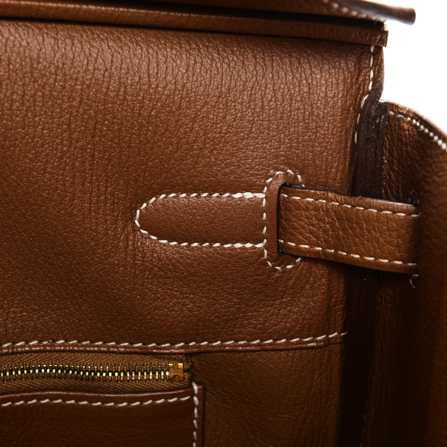 Hermes Taurillon Clemence Birkin 40 Gold 24 of 37