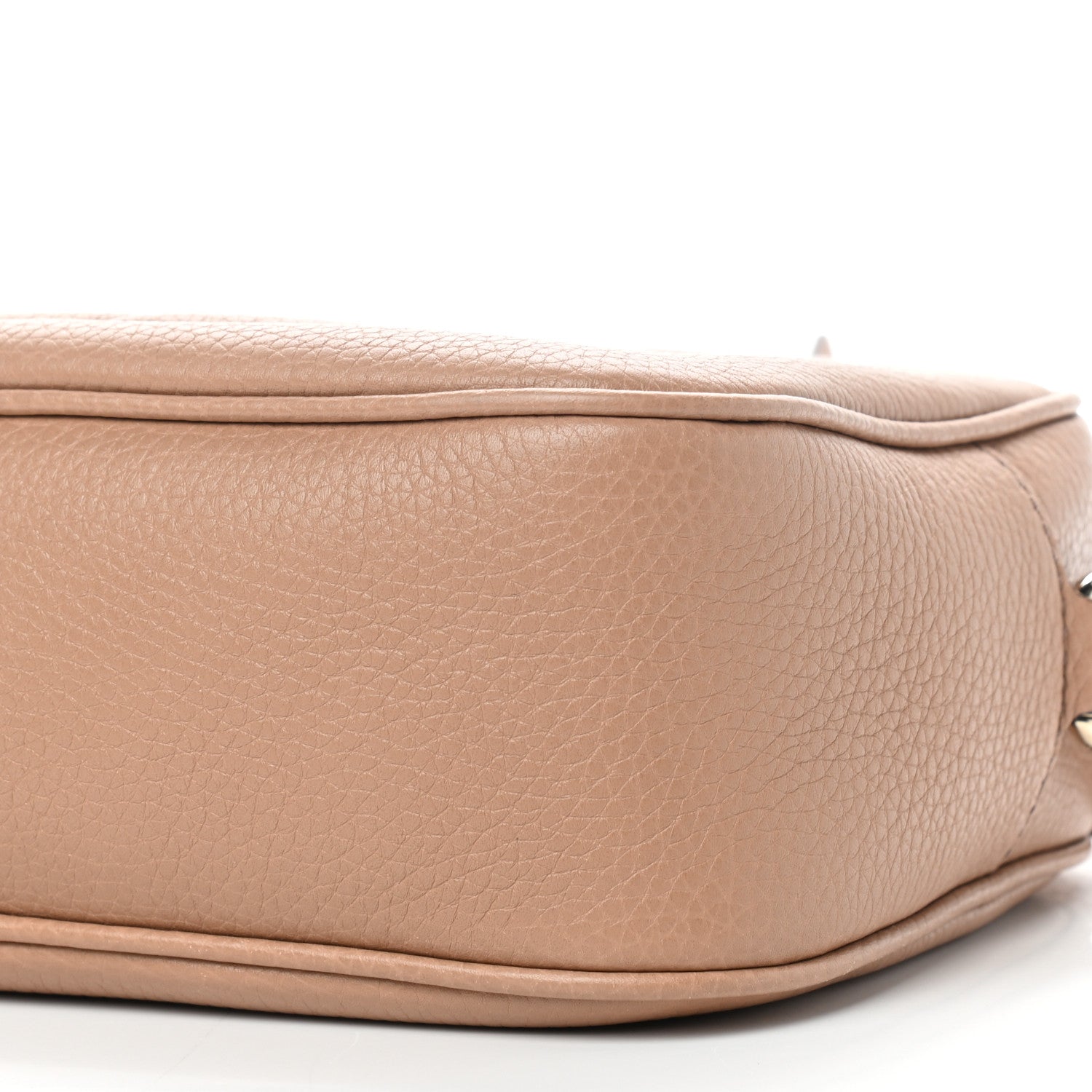Gucci Pebbled Calfskin Small Soho Disco Bag Camelia 8 of 10