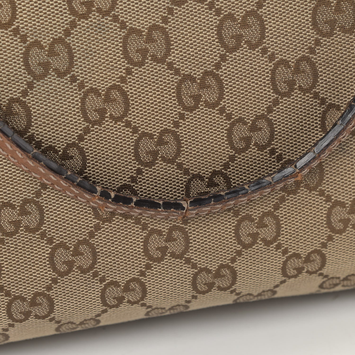 Gucci Monogram Medium Bree Shoulder Bag Beige Tabacco 16 of 16