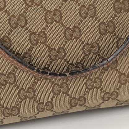Gucci Monogram Medium Bree Shoulder Bag Beige Tabacco 16 of 16