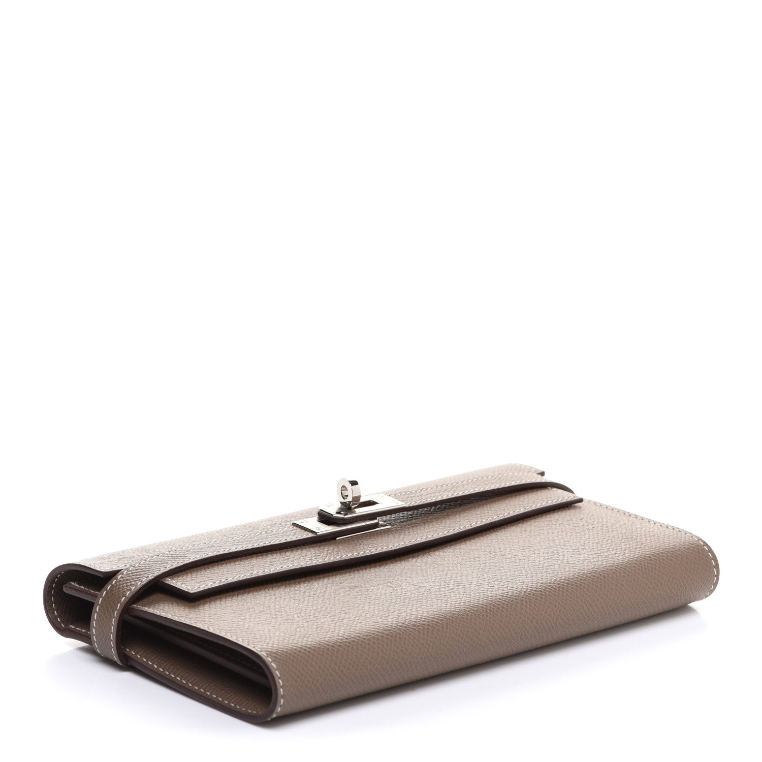 Hermes Epsom Kelly Wallet To Go Etoupe 3 of 8