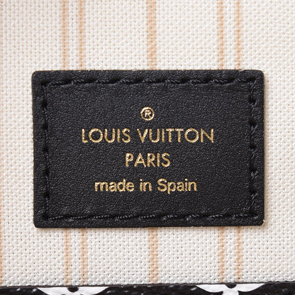 Louis Vuitton Monogram Giant Jungle Neverfull MM Ivory 9 of 10