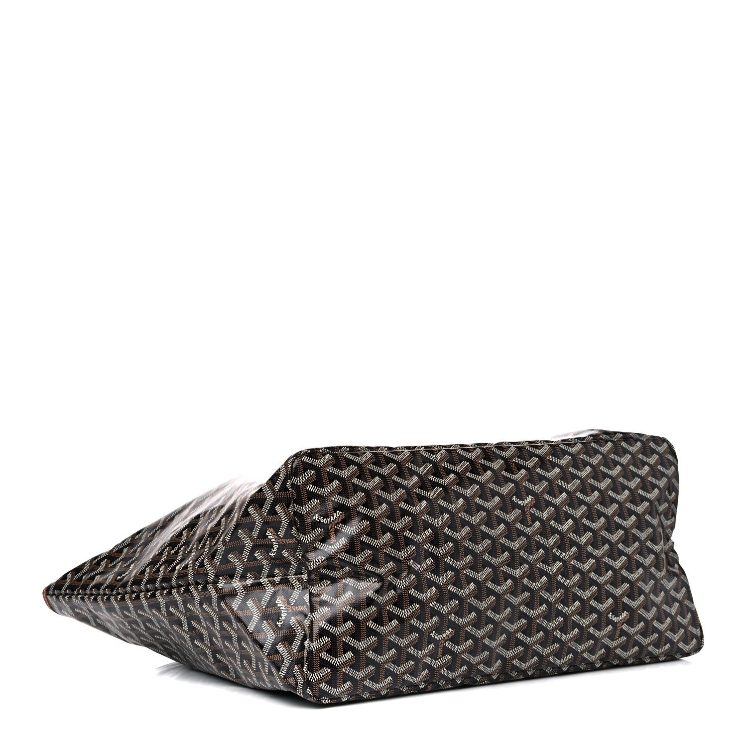 Goyard Goyardine Saint Louis GM Black Gold 4 of 9