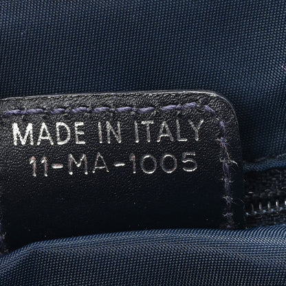 Christian Dior Monogram Frame Satchel Blue 7 of 11