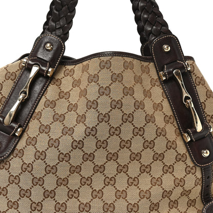 Gucci Monogram Medium Pelham Shoulder Bag Dark Brown 7 of 10