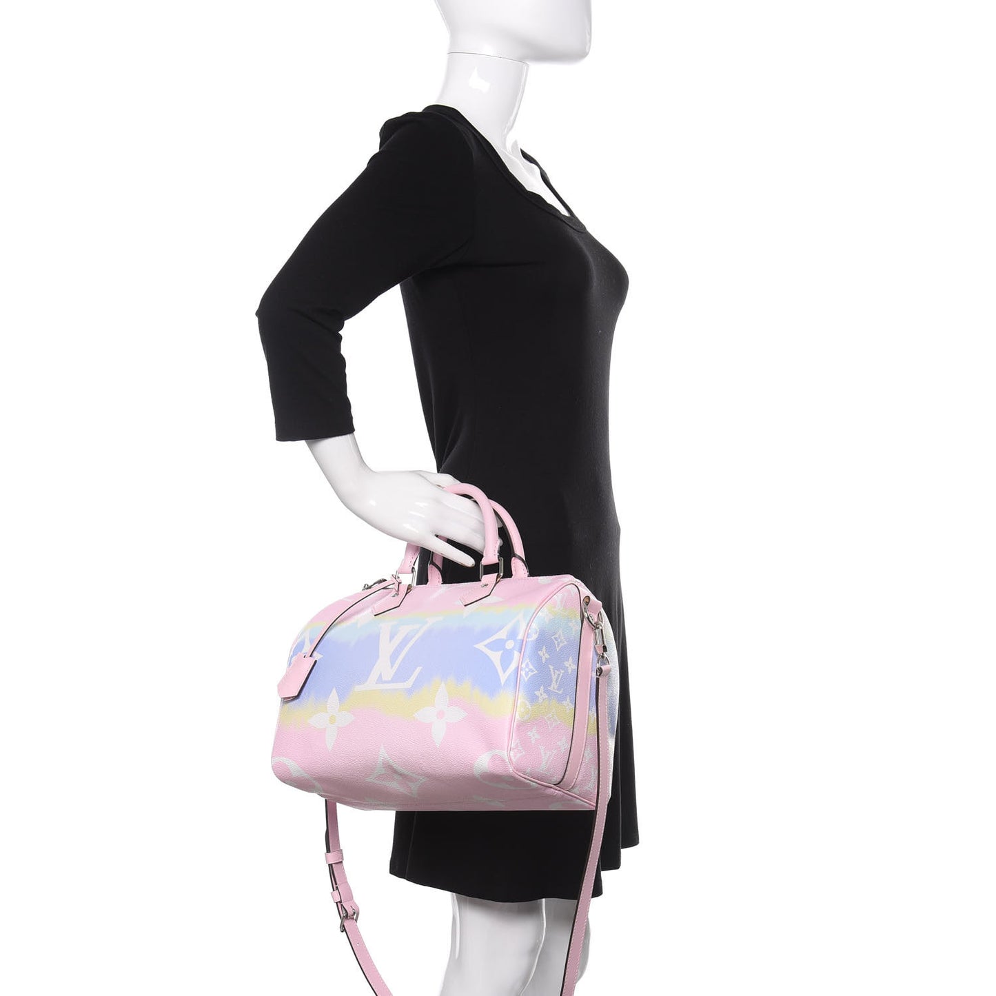 Monogram Escale Speedy Bandouliere 30 Pastel