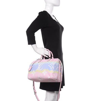 Louis Vuitton Monogram Escale Speedy Bandouliere 30 Pastel 3 of 11