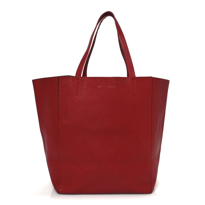 Celine Soft Grained Calfskin Medium Belt Cabas Phantom Coquelicot 1 of 16
