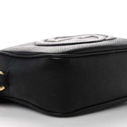 Gucci Pebbled Calfskin Small Soho Disco Bag Black 10 of 13