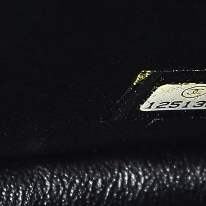 Chanel Metallic Aged Calfskin Quilted Reissue 2.55 Accordion Flap Black 7 of 8