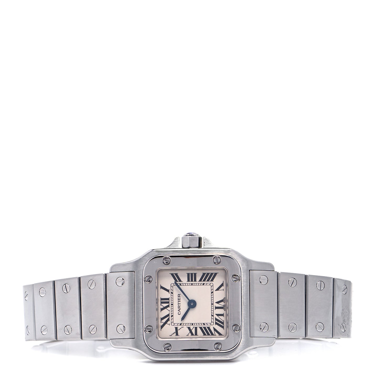 Stainless Steel 24mm Santos de Cartier Galbee Quartz Watch