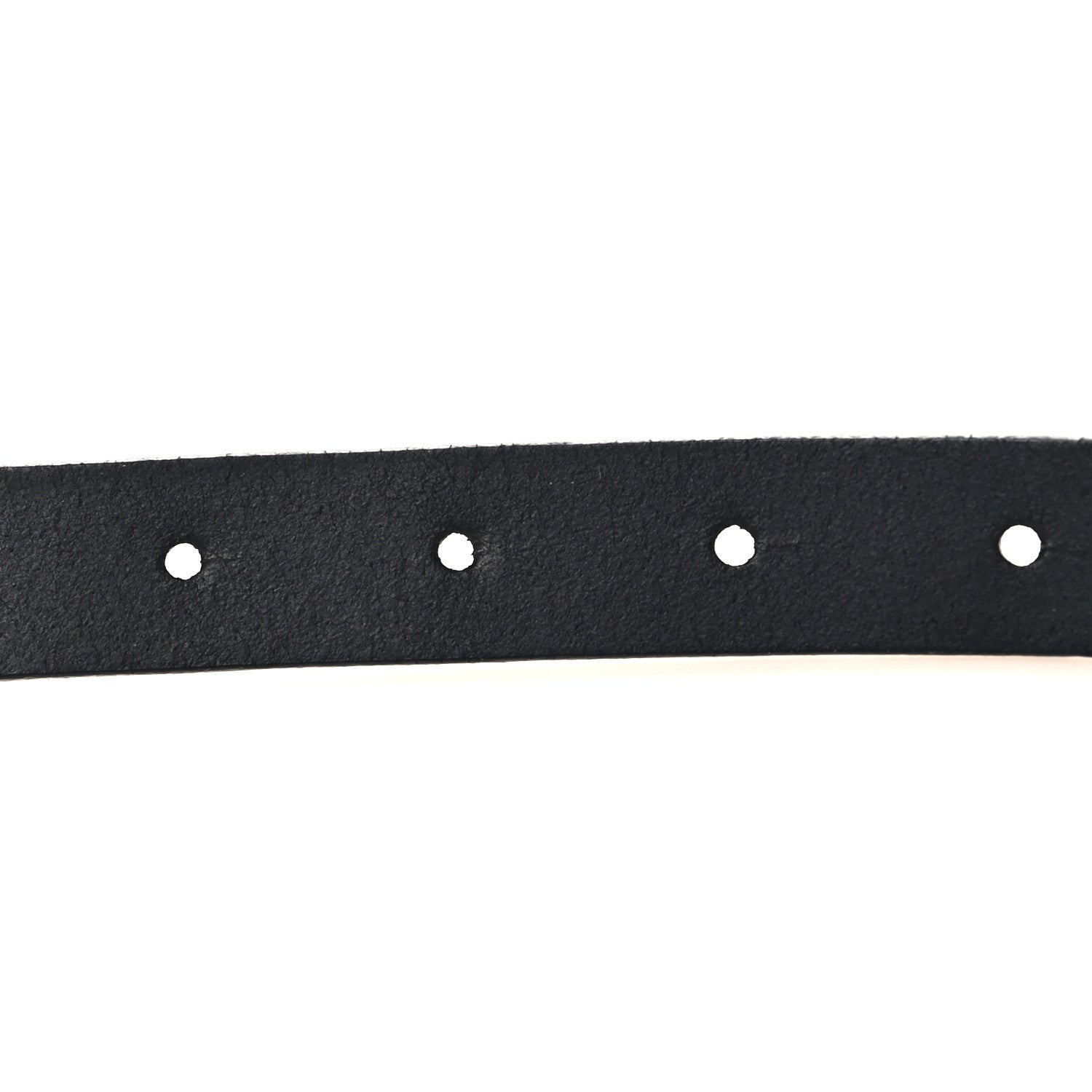 Gucci Calfskin Double G 20mm Slim Belt 75/30 Black 5 of 5