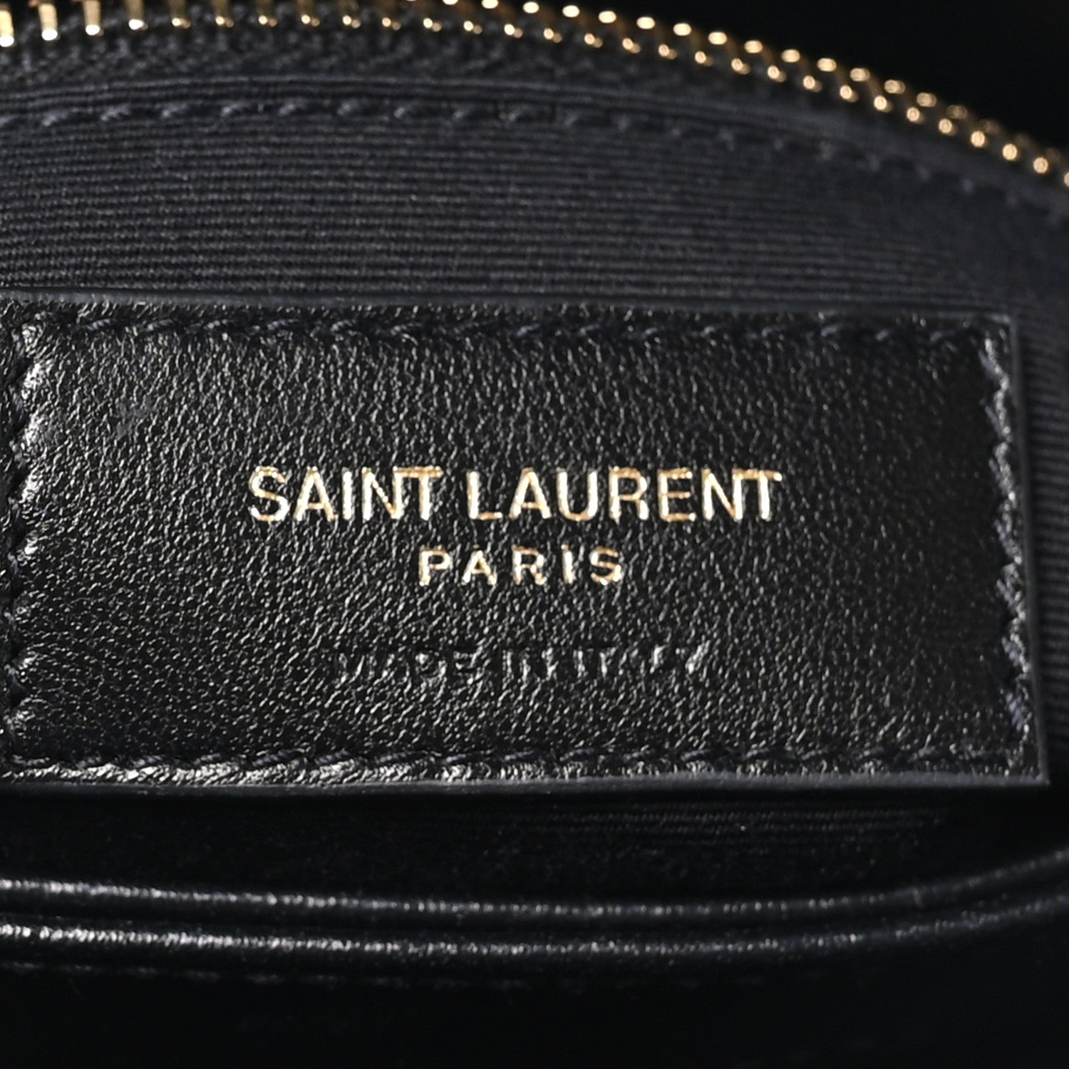 Saint Laurent Calfskin Y Quilted Monogram Toy Loulou Crossbody Bag Black 5 of 10