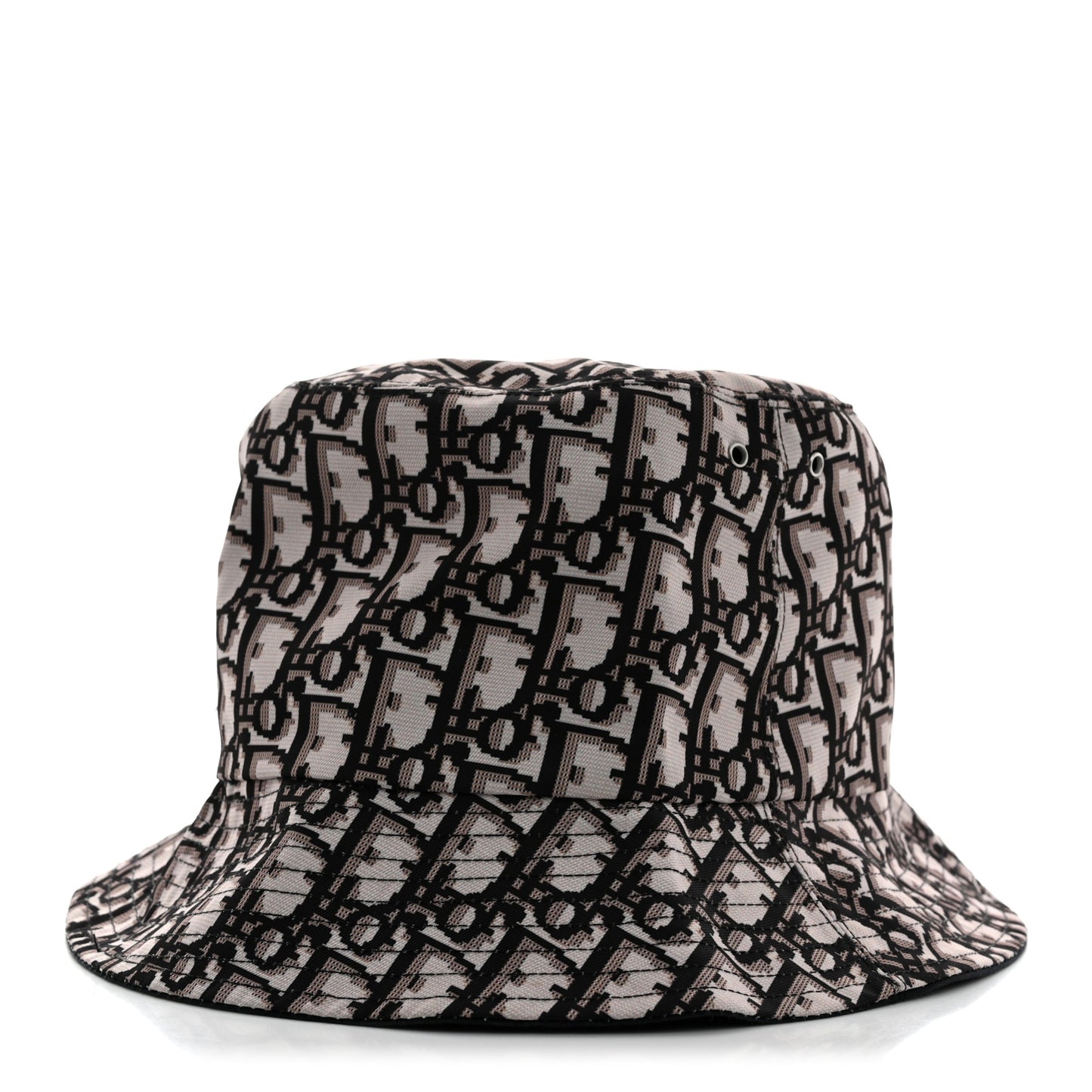 Oblique Reversible Teddy-D Brim Bucket Hat Beige